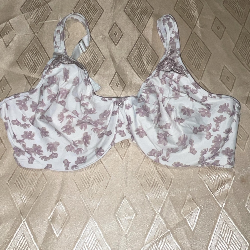 Floral Print Bra